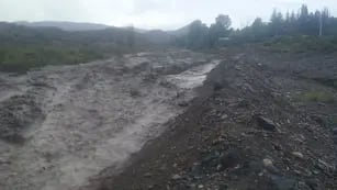 Video: fuertes lluvias en alta montaña afectarían el servicio de agua potable en el Gran Mendoza