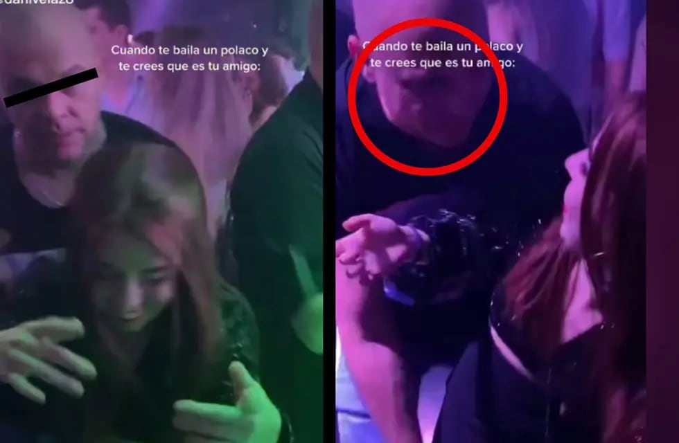 Un hombre acosó a una mujer y quedó filmado en el video, la joven pensó que era un amigo.