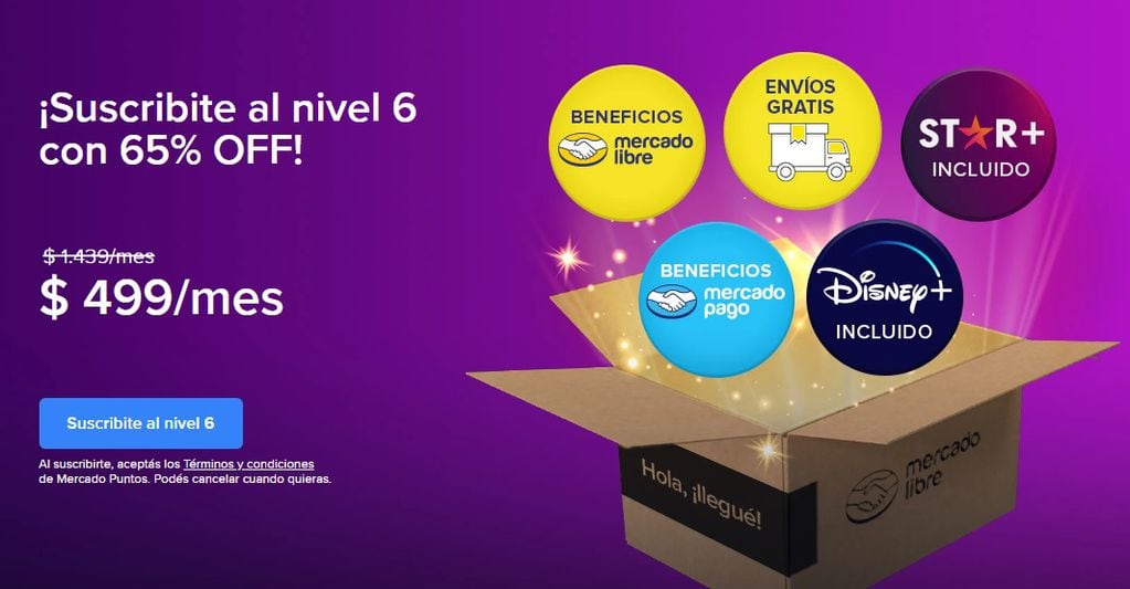 Alternativa a Netflix por $500: contratar Disney+ y Star+ vía Mercado Libre nivel 6