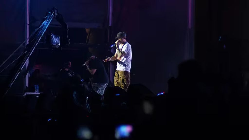 El día que Eminem fue la estrella del Lollapalooza 2016. / Archivo