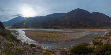 Un ahogado en el Río Mendoza