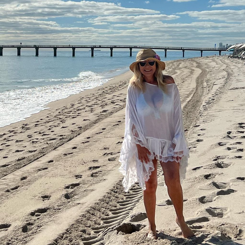 Ana Rosenfeld desde las playas de Miami