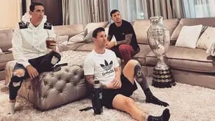 Messi, Di María y Paredes