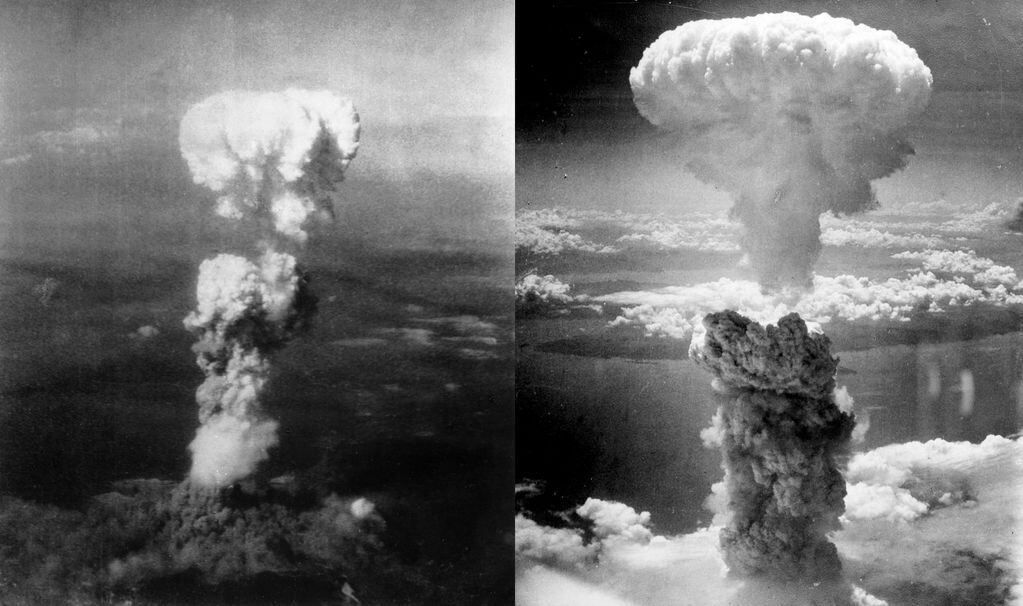 Bombardeos atómicos de Hiroshima y Nagasaki 1945. Archivo 