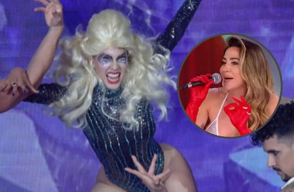 Barby Franco imitó a Lady Gaga.