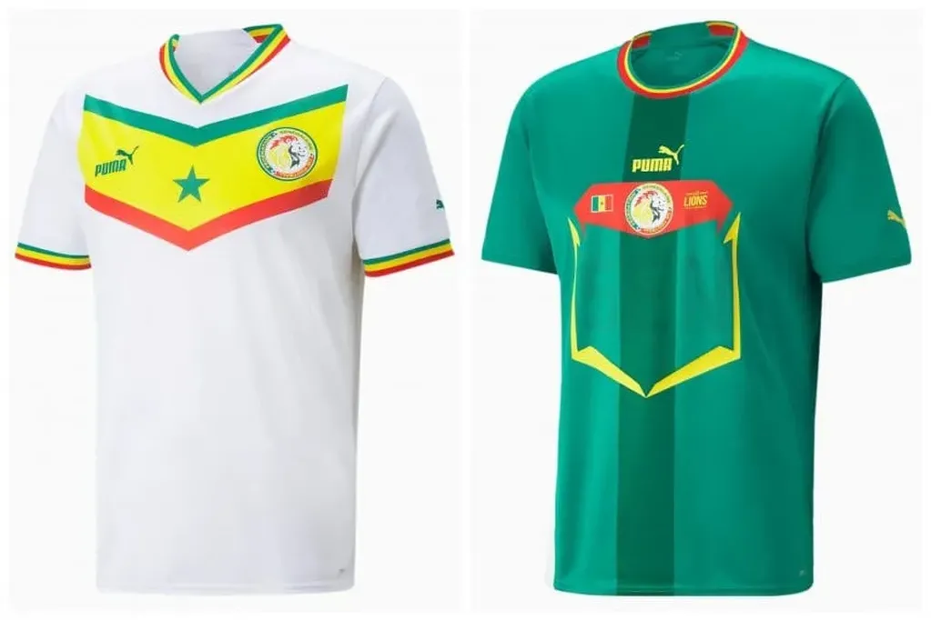La camiseta de Senegal /Gentileza TyC Sports