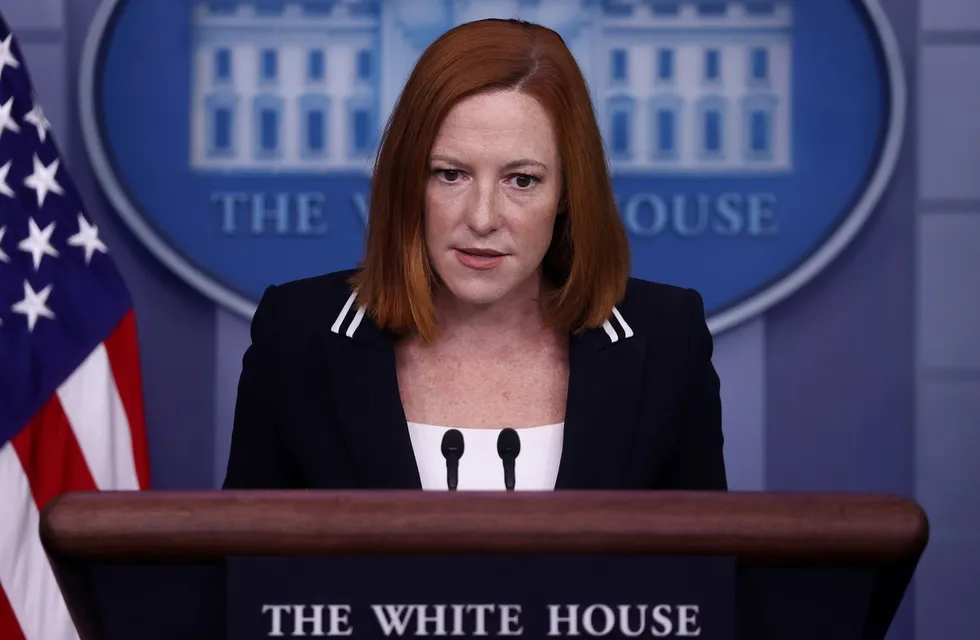 White House Press Secretary Jen Psaki holds the daily press briefing at the White House in Washington, U.S. September 2, 2021.  REUTERS/Jonathan Ernst