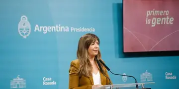 Gabriela Cerruti. (Prensa de Gobierno)