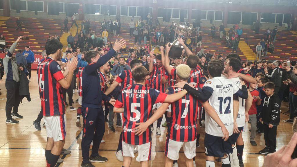 Andes Talleres derrotó a Cementista en la final y es el nuevo campeón del Torneo Apertura de Primera "A" de Futsal de Fefusa