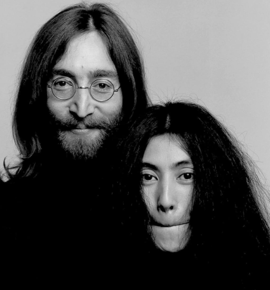 John Lennon y Yoko Ono. Foto: Instagram @johnlennon