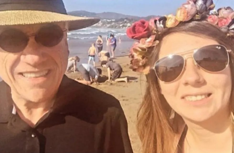 Sebastián Piñera paseó por la playa sin barbijo y estalló el escándalo en Chile. / Gentileza