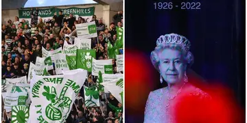 “Elizabeth está en una caja”: el video de hinchas irlandeses festejando la muerte de la difunta reina británica que generó polémica