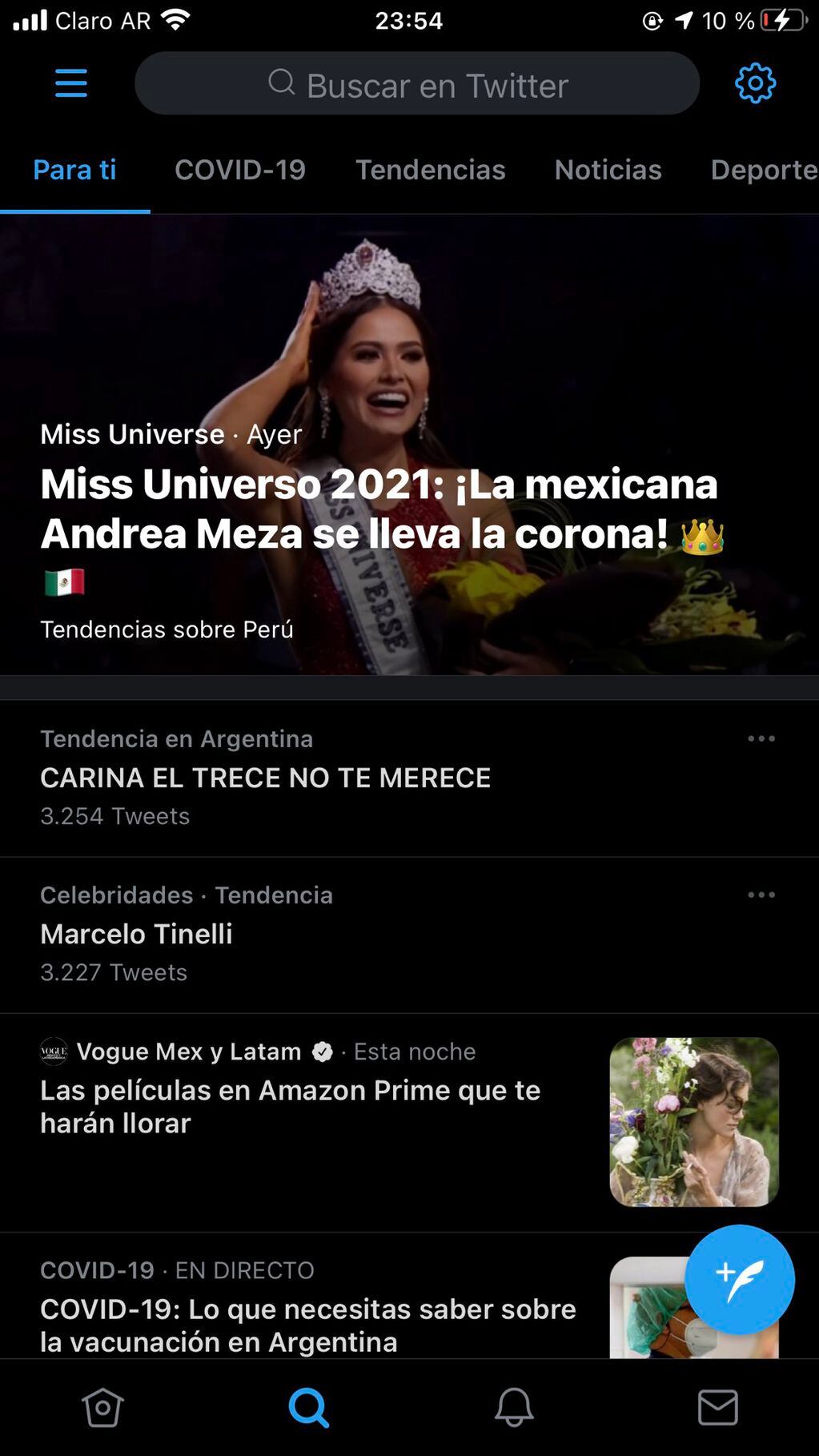"CARINA EL TRECE NO TE MERECE" fue tendencia en Twitter