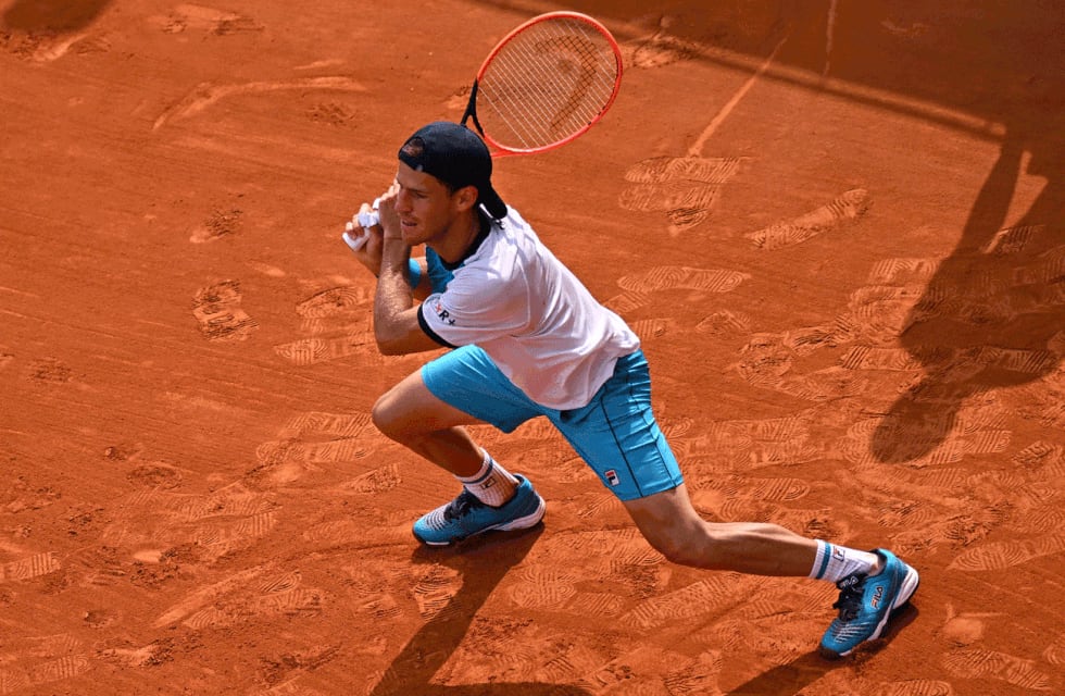 Diego Schwartzman vuelve a estar en la tercera ronda de Roland Garros. (@ATPTour_ES)