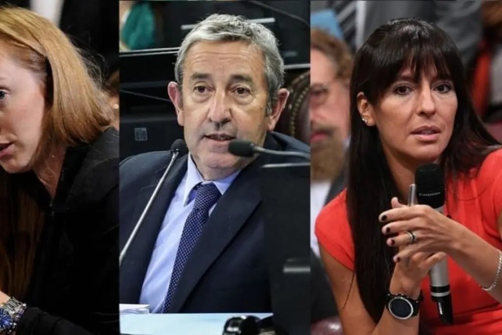 Anabel Fernández Sagasti, Julio Cobos y Pamela Verasay