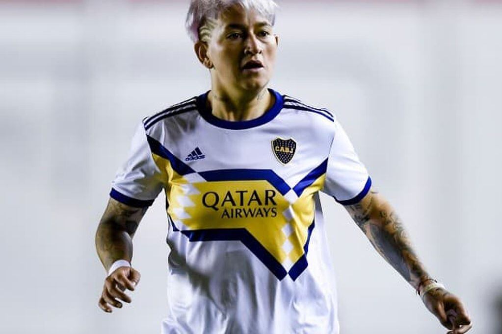 La jugadora de Boca, Yamila Rodríguez. / Getty