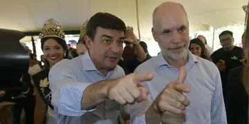 Omar De Marchi y Horacio Rodríguez Larreta
