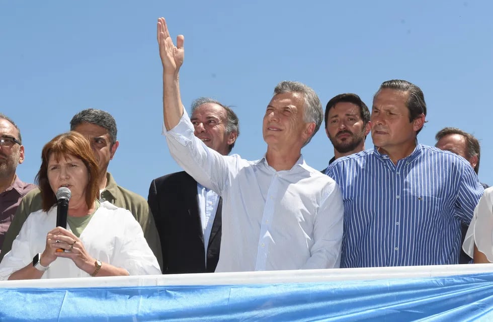 Mauricio Macri declara en Dolores por la causa ara San Juan 
foto: clarin