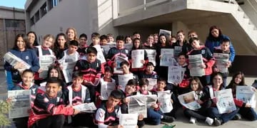 Visitas de escuelas a planta impresora de Los Andes