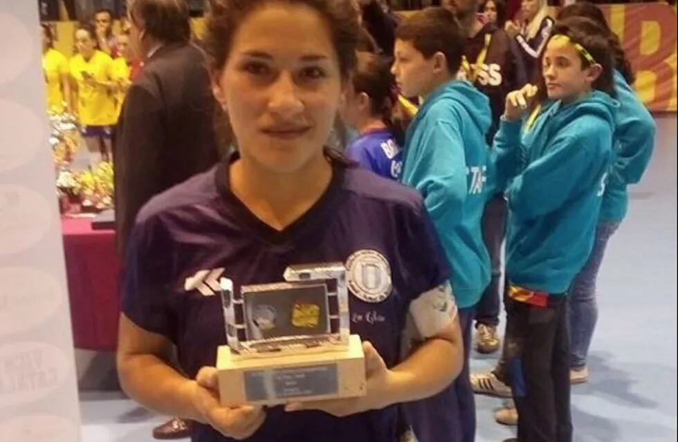 Anita Ontiveros, la mejor jugadora del Mundial de Futsal de Cataluña