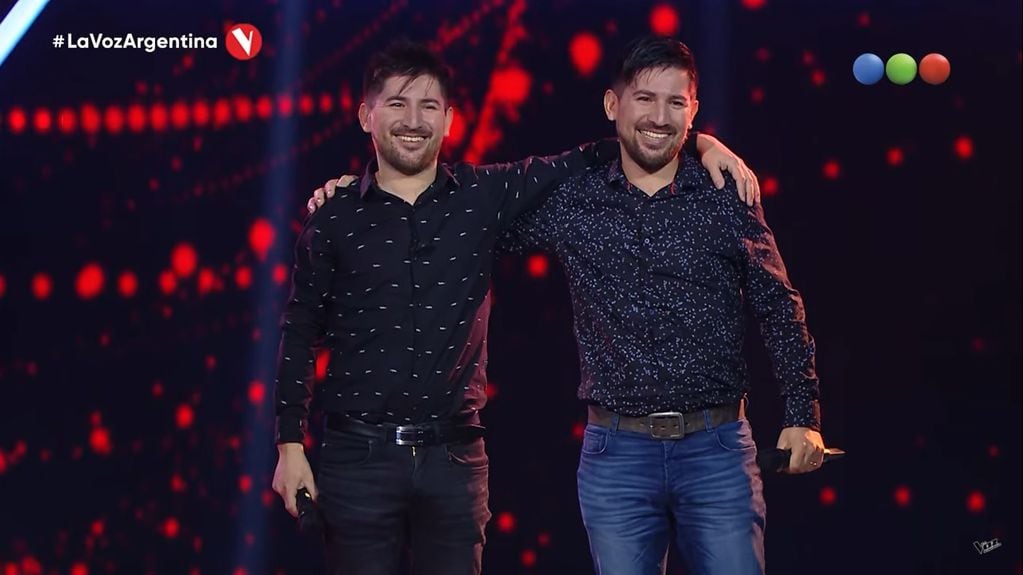 Daniel y Leonardo Vilchez, los mendocinos que entraron a La Voz Argentina. 