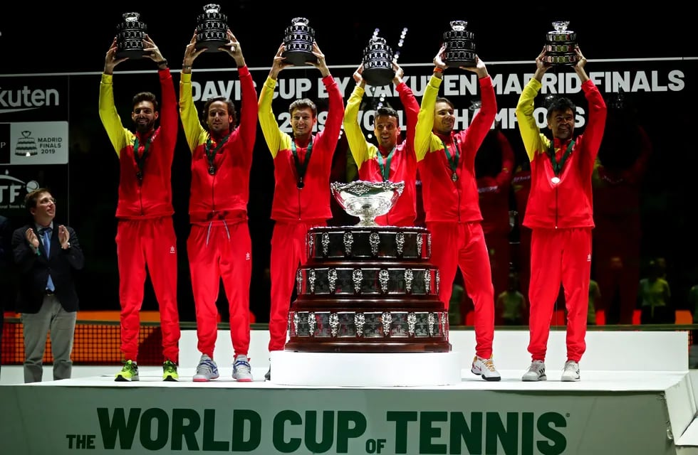 Copa Davis: España le ganó a Canadá y se consagró campeón 