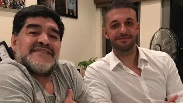Maradona y Matias Morla