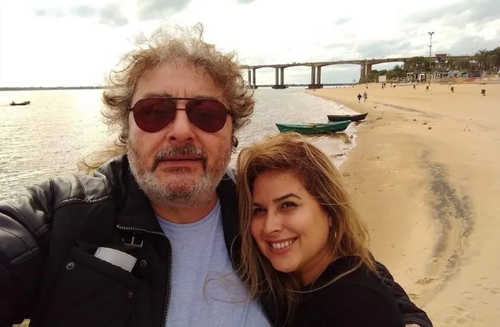 Claudio Rissi y su novia, pasando la cuarentena en Chaco y con una noticia que les alegró el 2021