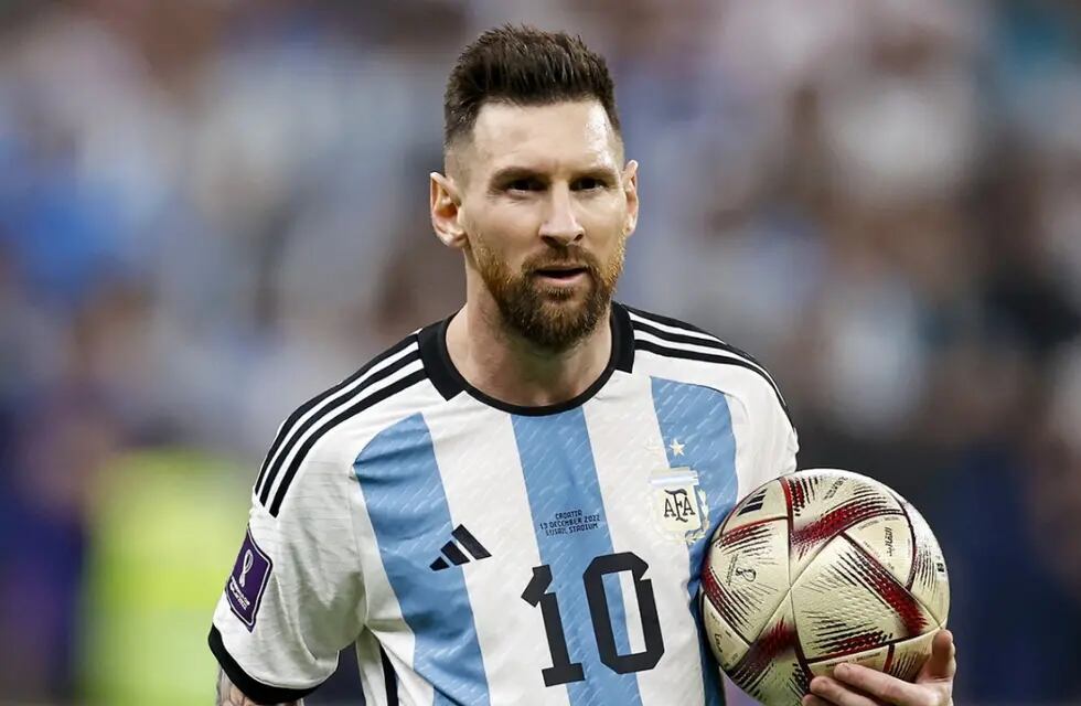 Lionel Messi con la camiseta de la Selección Argentina. / Gentileza.