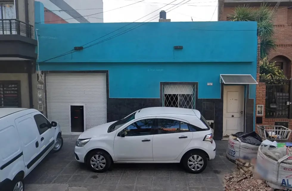 Vivienda en La Matanza donde Luis Ricardo Martínez mató a golpes a su padre en 2020. Foto: Google Street View