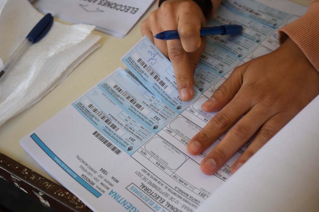 Es importante chequear la constancia de voto - José Gutiérrez / Los Andes 