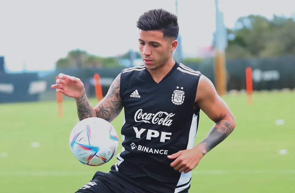 Enzo Fernández podría debutar ante Honduras