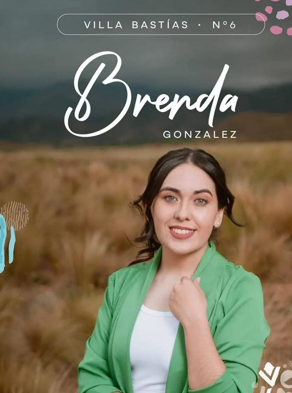 Brenda es la representante de Villa Bastías