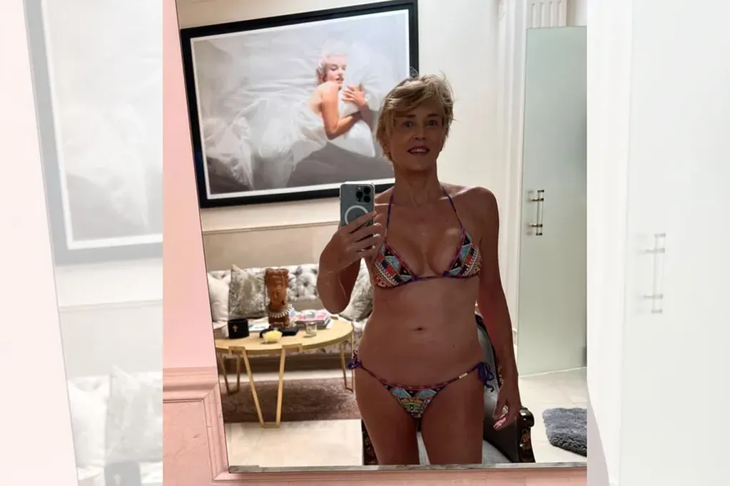 Sharon Stone, a sus 64 años, sorprendió con una foto en redes sociales. (Instagram)