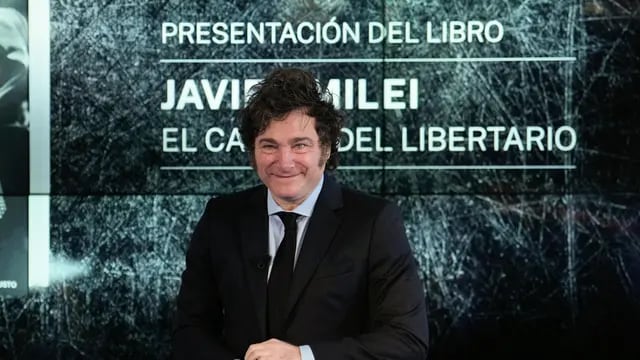 Javier Milei presentó su libro en España