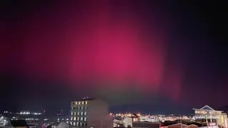 Auroras sobre Ushuahia
