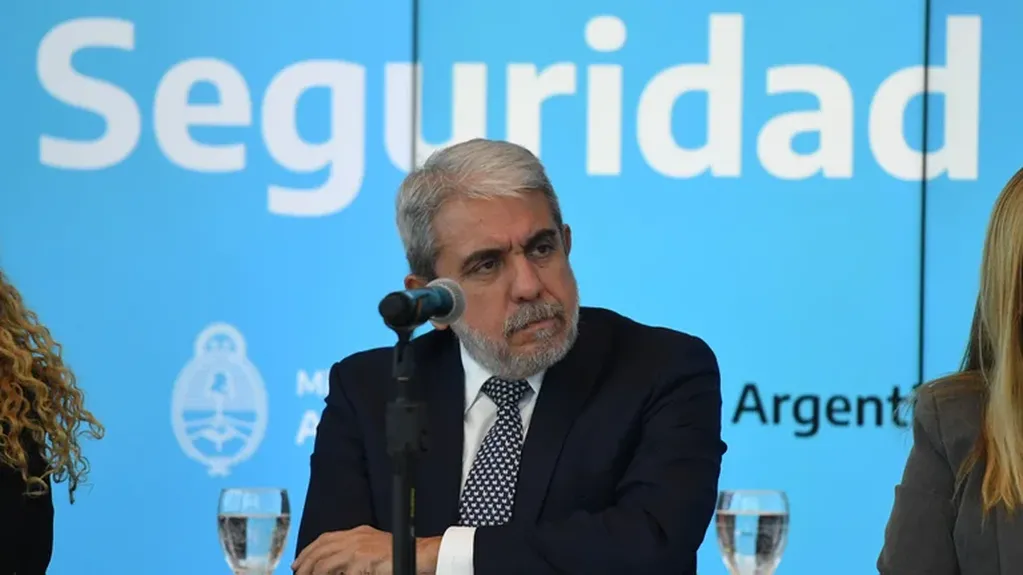 Aníbal Fernández, ministro de Seguridad. Foto: La Voz