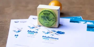 Sello postal Malvinas