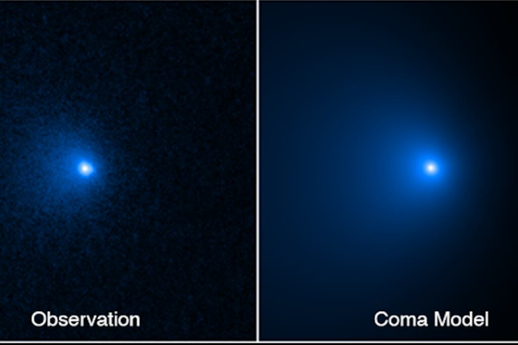Así capturaron al cometa más grande jamás visto gracias al telecopio Hubble. Foto: NASA, ESA, Man-To Hui, David Jewitt (UCLA); Alyssa Pagan.