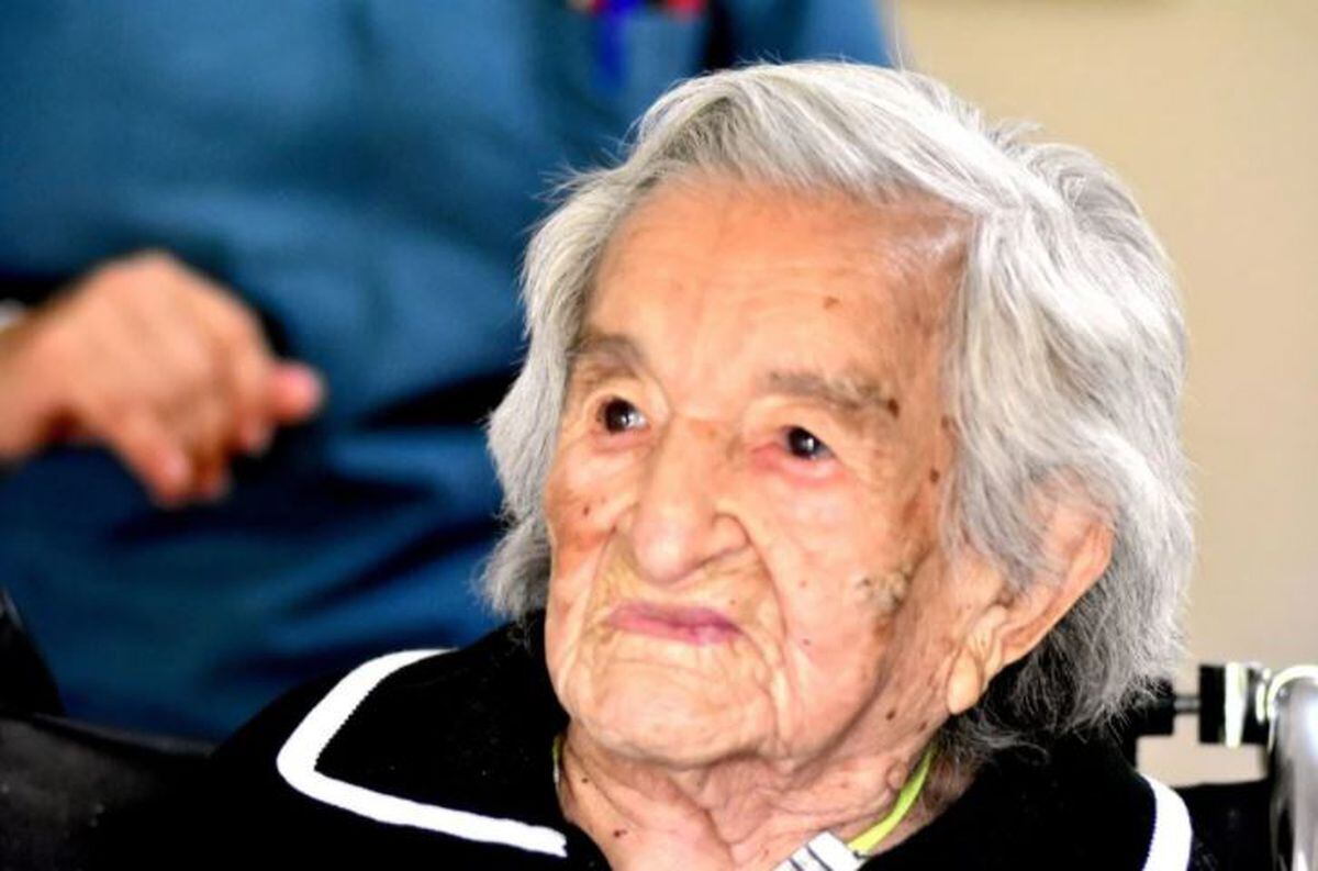 Casilda Benegas Gallego se convirtió en la inoculada más longeva de Argentina, la más longeva en superar el Covid y falleció a los 115 años. Foto: Gentileza.