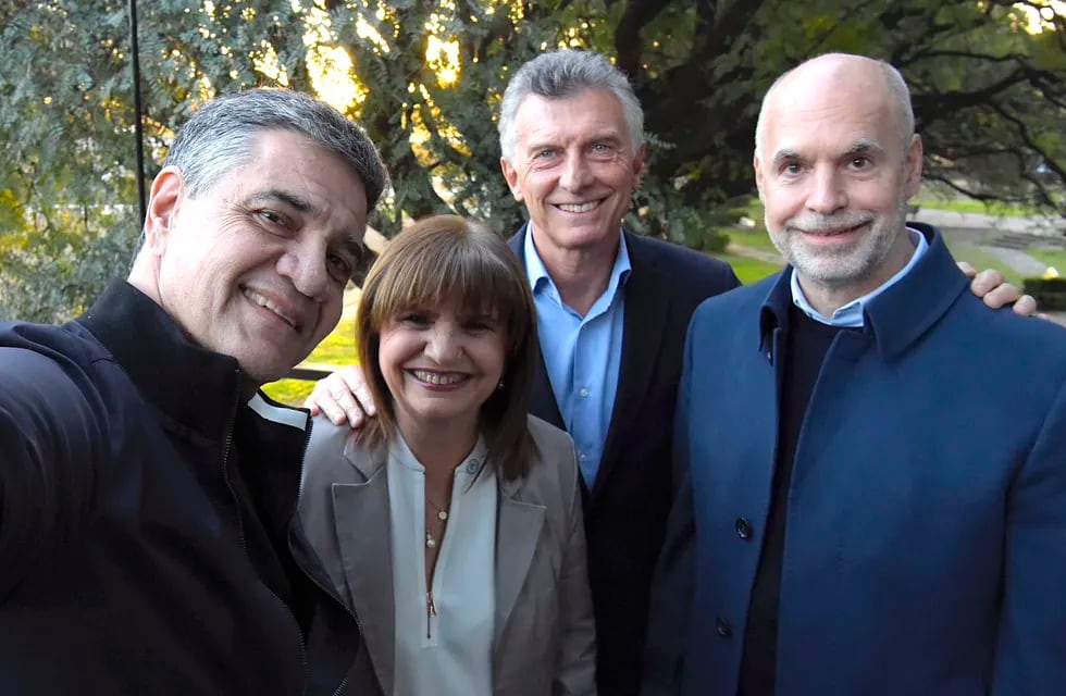 Horacio Rodríguez Larreta y Patricia Bullrich se mostraron juntos para respaldar a Jorge Macri, primo de Mauricio y precandidato en CABA