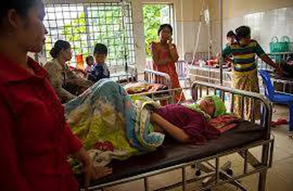 Investigan contagio masivo de Sida en una aldea de Camboya