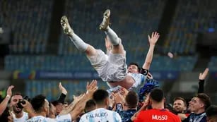 Argentina campeón, Messi campeón