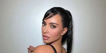 El ajustado vestido de Kim Kardashian deja a la vista, una vez más