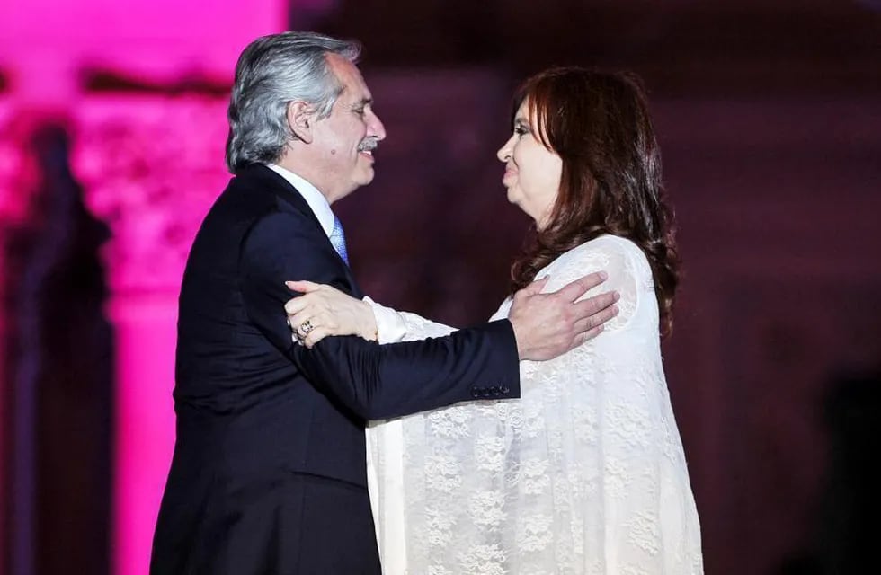 Alberto y Cristina Fernandez. / Gentileza: La Voz.
