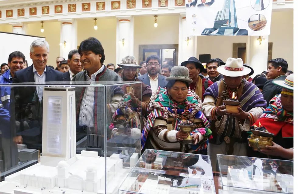 Evo Morales sobre la nueva Casa de Gobierno: "No es un lujo, el Palacio Quemado queda chico"