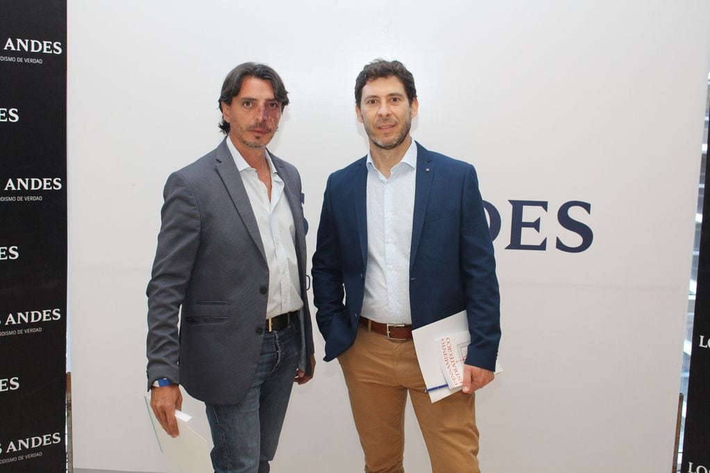 Federico Rodríguez Costich y Sebastián Podestá (Telecom).