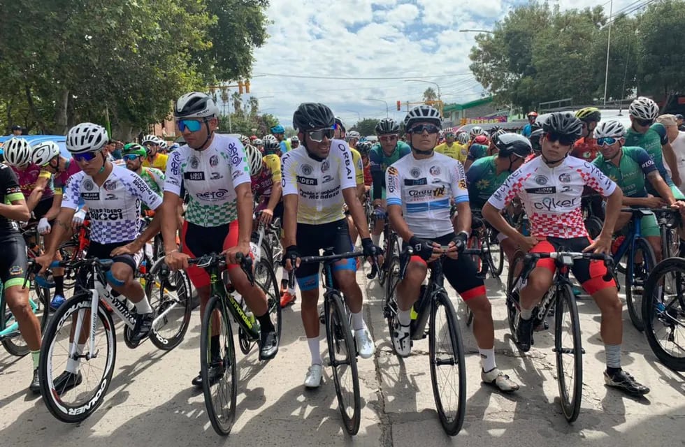 Laureano Rosas es el ganador de la 46° edición de la Vuelta de Mendoza. / Gentileza.