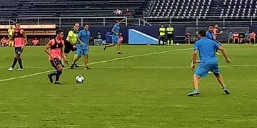 Con gol de Kevin Gissi, Independiente Rivadavia se impuso 1-0 en el Gargantini. 