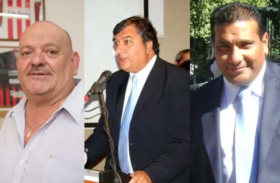 Carlos Hugo Suraci, Alfredo Arias y Ricardo Miranda